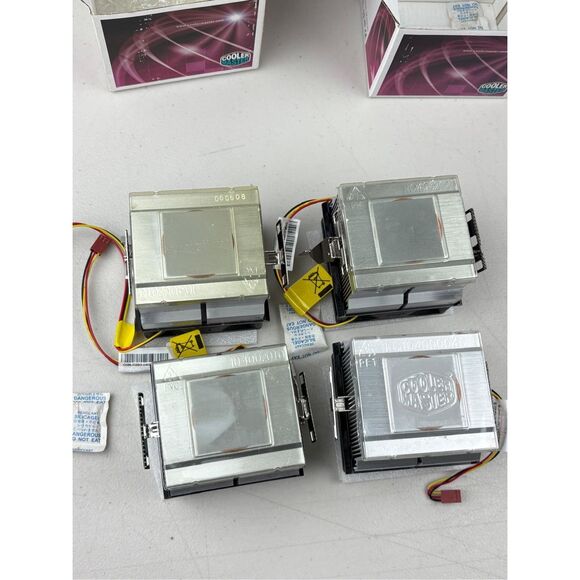 Cooler Master CK8-8JD2B-0L-GP 80mm CPU Cooler Set Of 4- New In The Box FA2469 - Picture 5 of 6